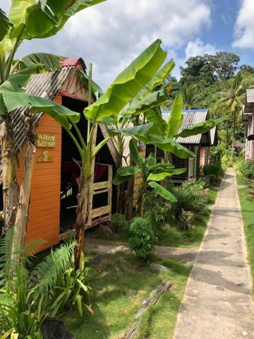 Beach Shack Chalet - Garden View Aframe Small Unit Kampong Juara Exterior foto